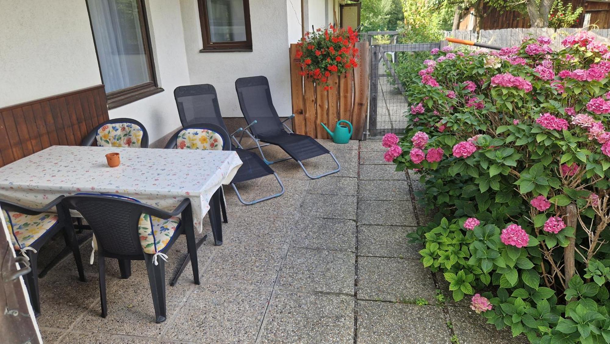 Apartmán Leo-Hof Hirschwang Exteriér fotografie